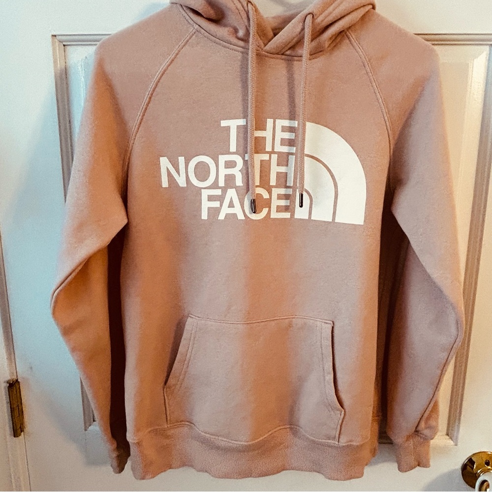 The North Face Light Pink Ladies Pullover Hoodie